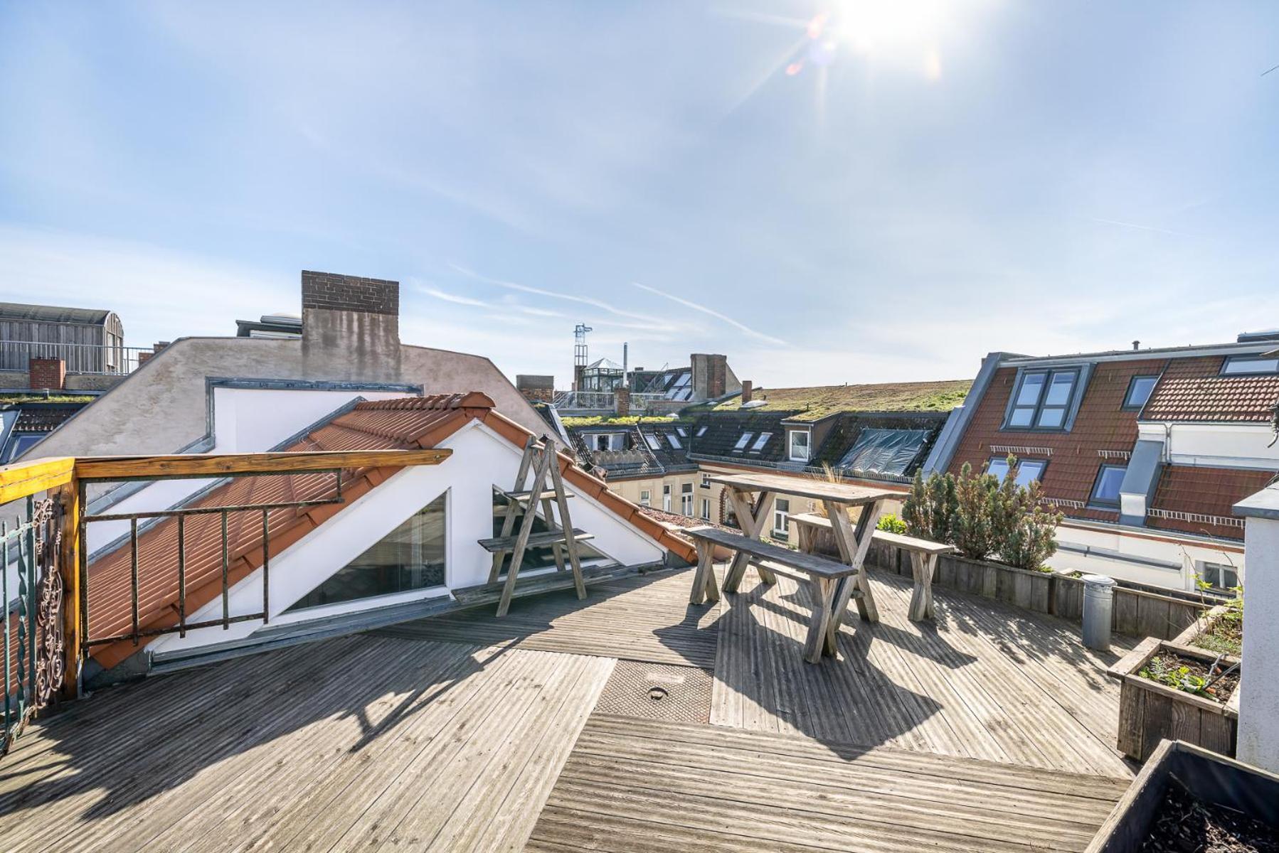Top Floor Penthouse With Garden Berlin Luaran gambar